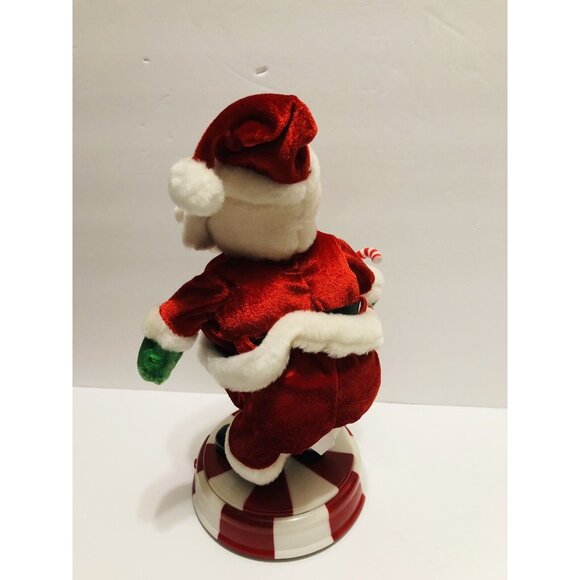 Gemmy Christmas Dancing Santa Claus - Singing Dancing Booty Shaking Spinning - Picture 4 of 6